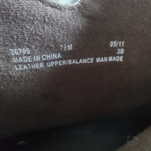 Clarks Bendables Wish Mood Brown Leather Ankle Boot Size 7.5 - Picture 8 of 16